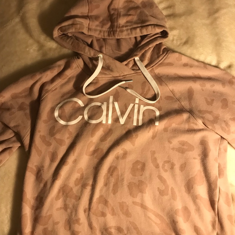 Calvin Klein animal print hoodie
